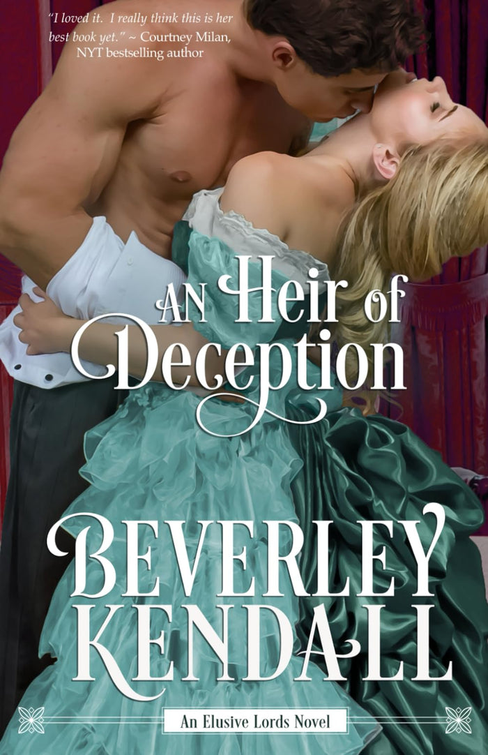 An Heir of Deception (The Elusive Lords, Book 3) by Beverley Kendall - Paperback cover