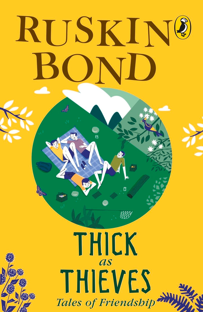 Thick As Thieves: Tales Of Friendship by Ruskin Bond - Paperback cover