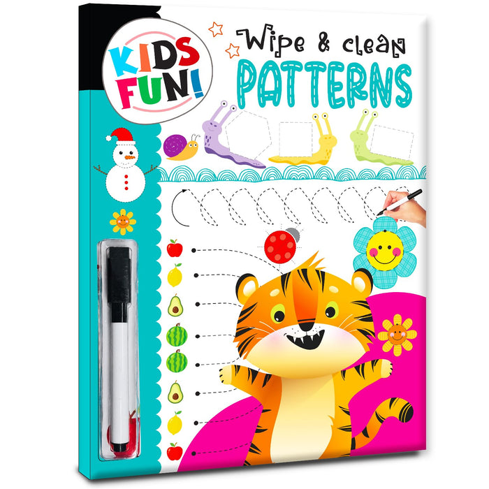 Wipe & Clean Patterns by Brijbasi Team - Paperback cover
