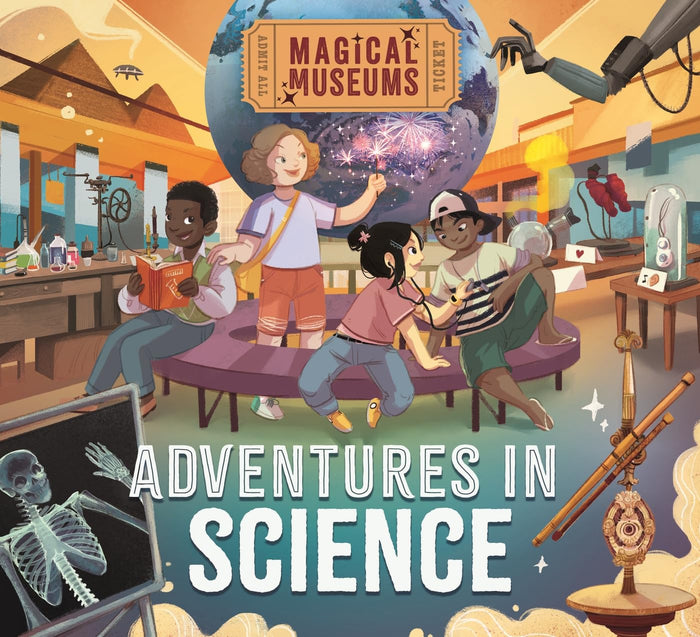 Wayland Magical Museums Adventures in Science. by Ben Hubbard - Paperback cover
