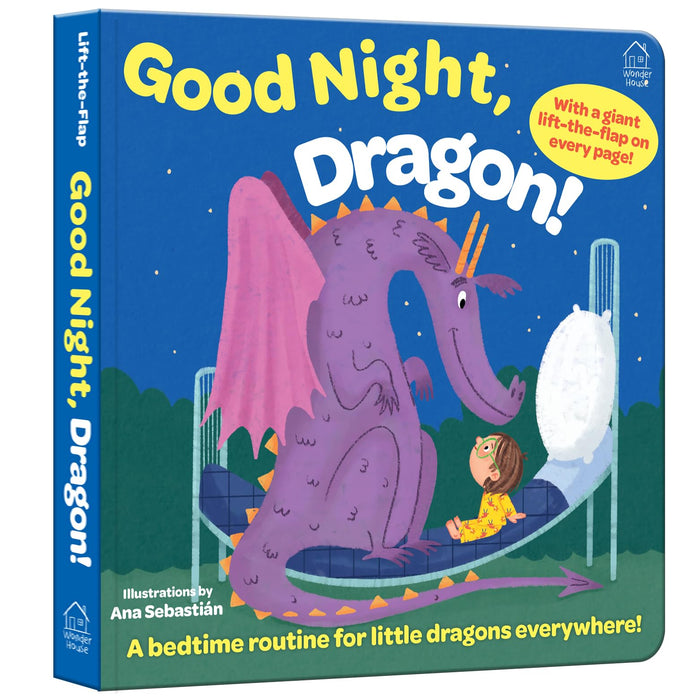 Lift the Flap Sleep Tight Dragon by Ana Sebastian - Board Book cover