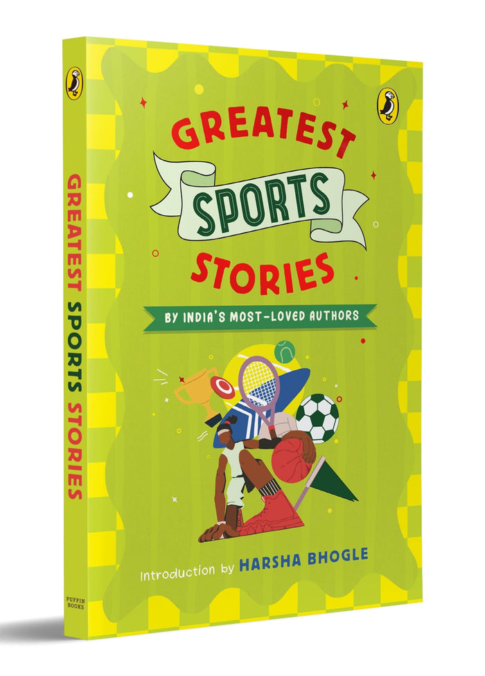 Let's Play: Puffin Book of Sports Stories by Harsha Bhogle - Paperback cover
