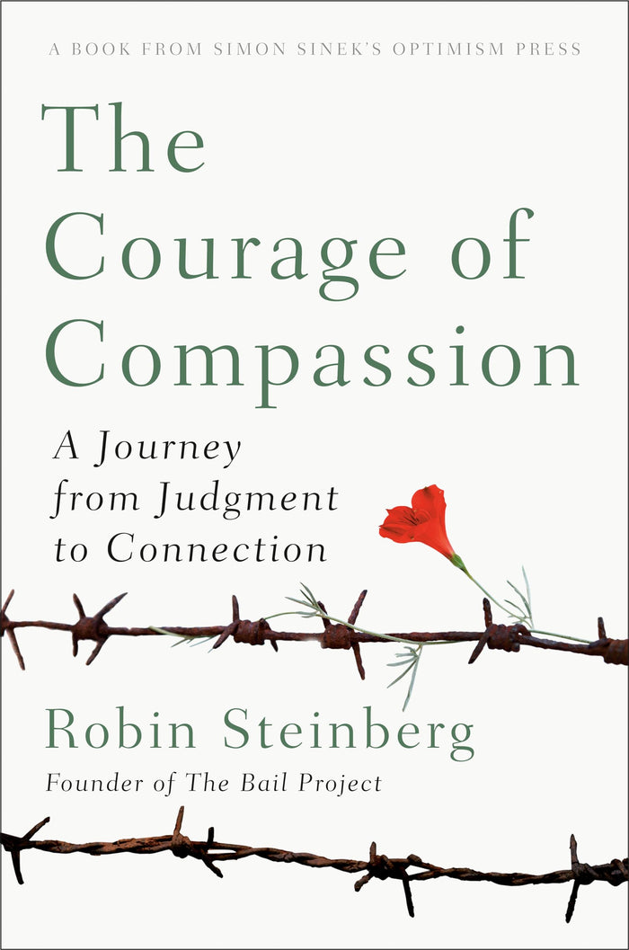 The Courage of Compassion: A Journey from Judgment to Connection by Robin Steinberg - Hardcover cover