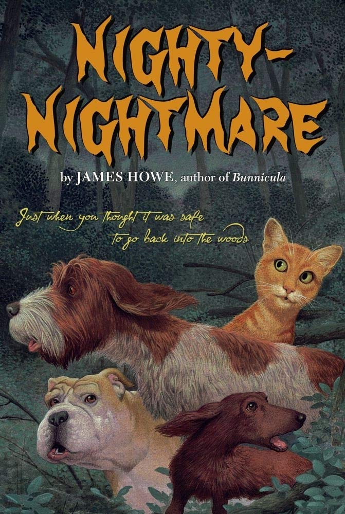 Nighty-Nightmare (Bunnicula and Friends) by James Howe - Paperback cover