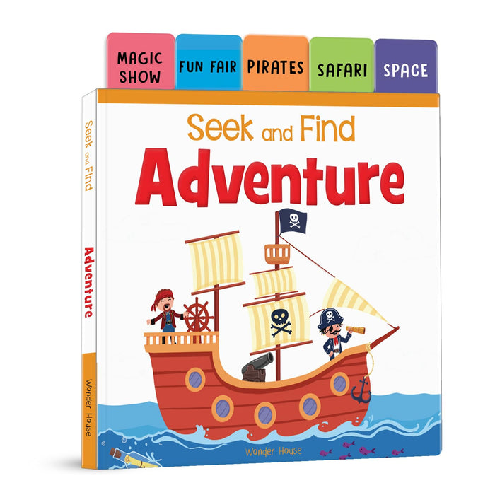 Adventure (Seek and Find) by Wonder House Books - Board Book cover