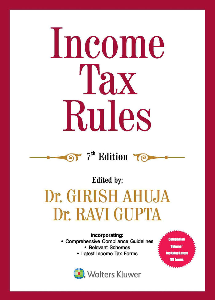 Income Tax Rules by Girish Ahuja and Ravi Gupta - Paperback cover