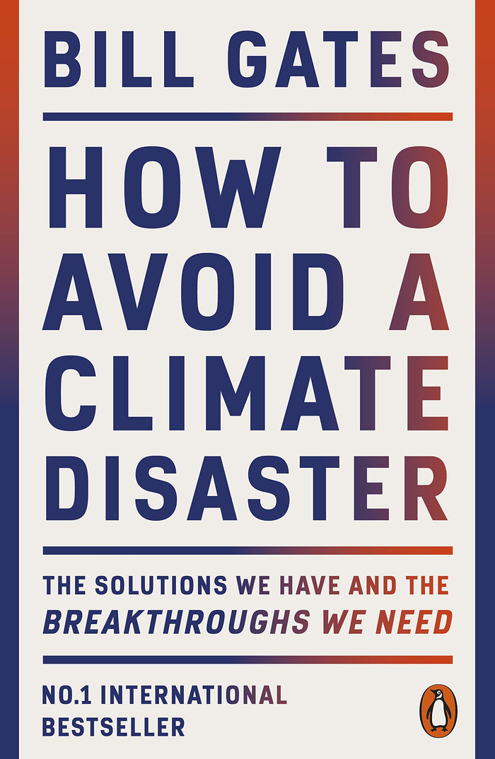 How to avoid a climate disaster by Bill Gates - Paperback cover