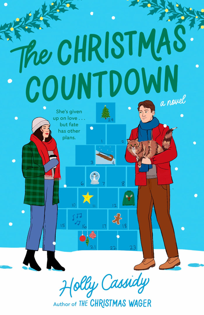 The Christmas Countdown by Holly Cassidy - Paperback cover