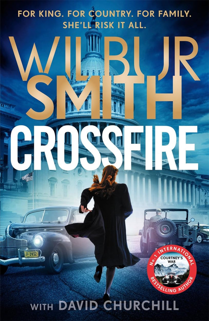 Zaffre Crossfire. by Wilbur Smith and David Churchill - Paperback cover