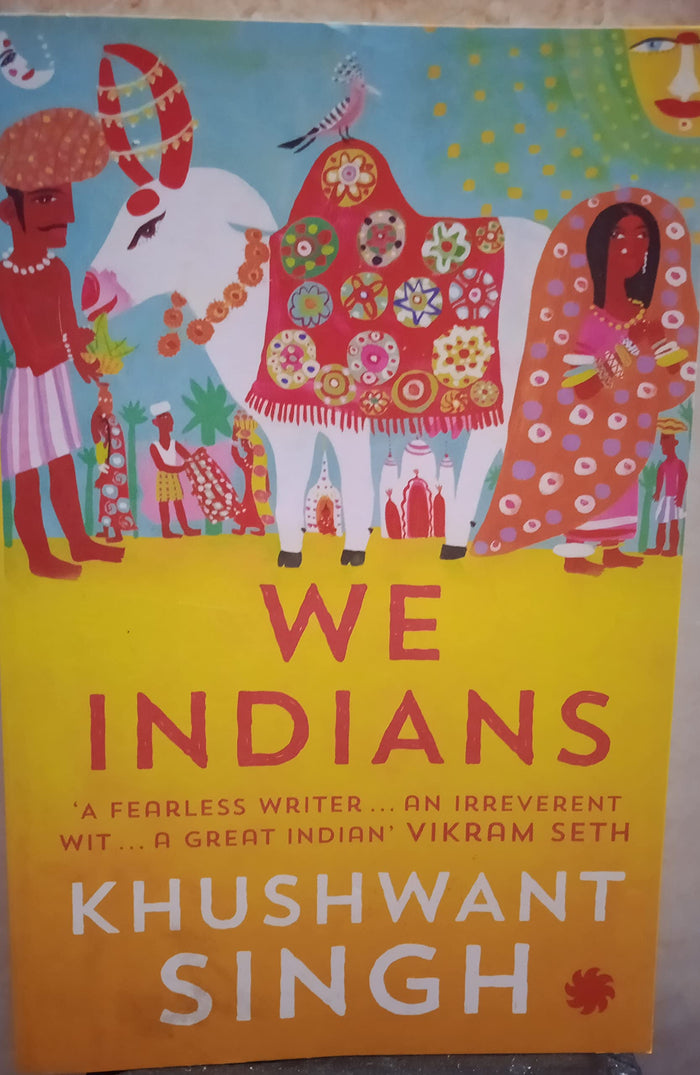We Indians by Khushwant Singh - Paperback cover