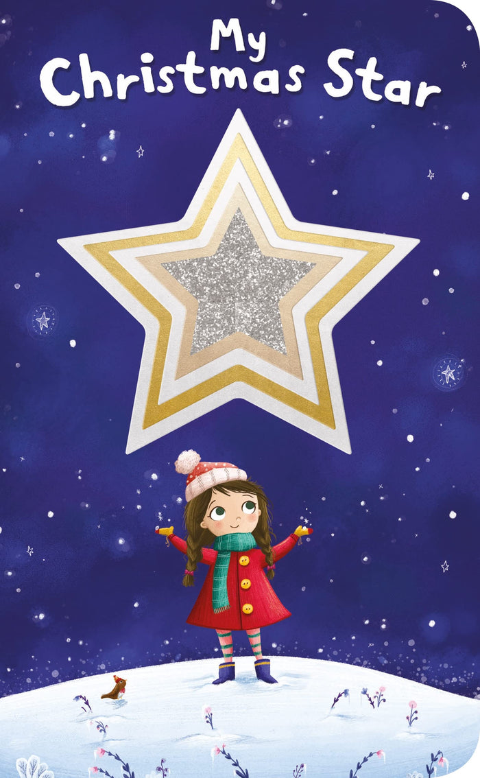 Shiny Shapes: My Christmas Star by Roger Priddy - Board Book cover