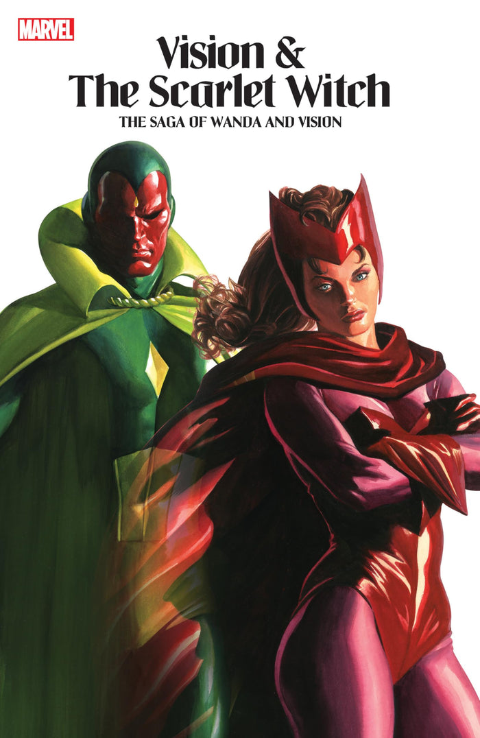 Vision & The Scarlet Witch: The Saga Of Wanda And Vision by Steve Englehart - Paperback cover