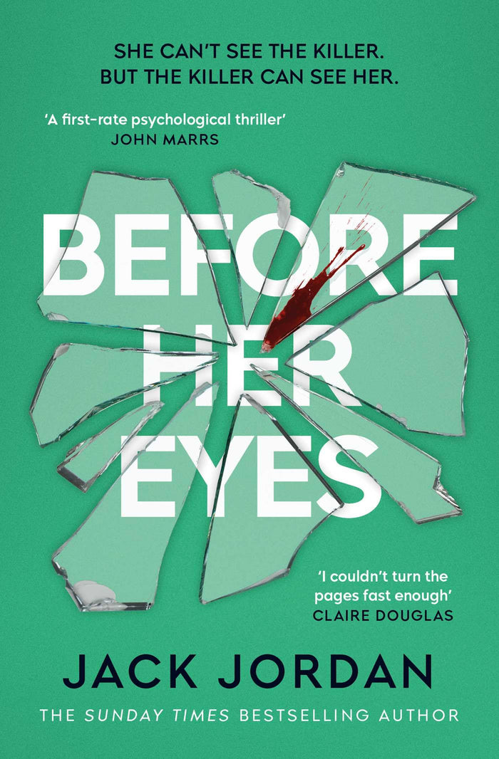 Before Her Eyes by Jack Jordan - Paperback cover