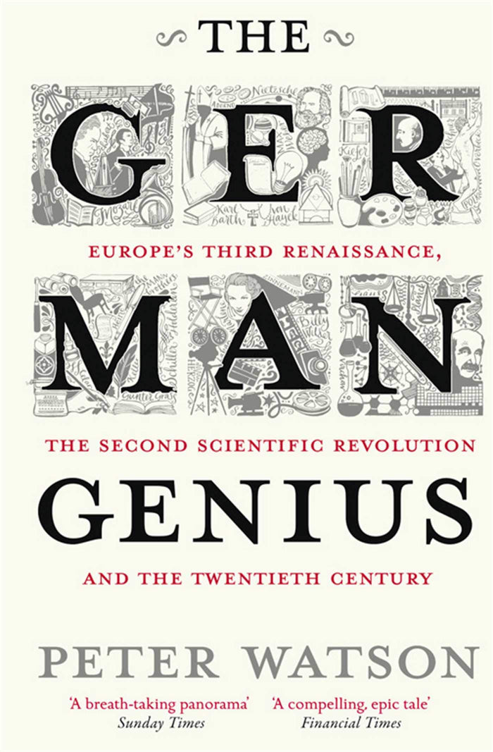 The German Genius by Peter Watson - Paperback cover