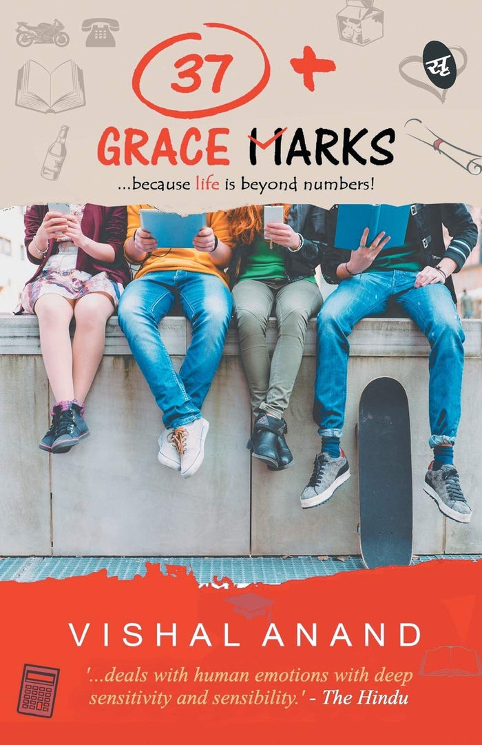 37+ Grace Marks: . . .Because Life Is Beyond Numbers by Mr Vishal Anand - Paperback cover