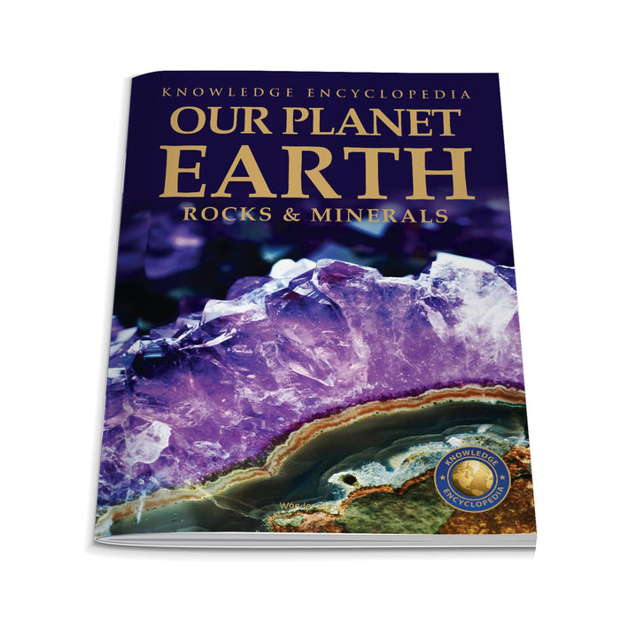 Our Planet Earth: Rock & Minerals (Knowledge Encyclopedia for Children) by Wonder House Books - Paperback cover