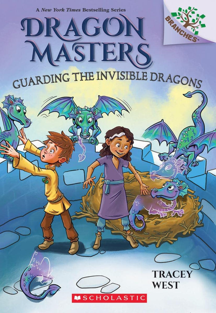 Dragon Masters #22: Guarding the Invisible Dragons by Tracey West - Paperback cover