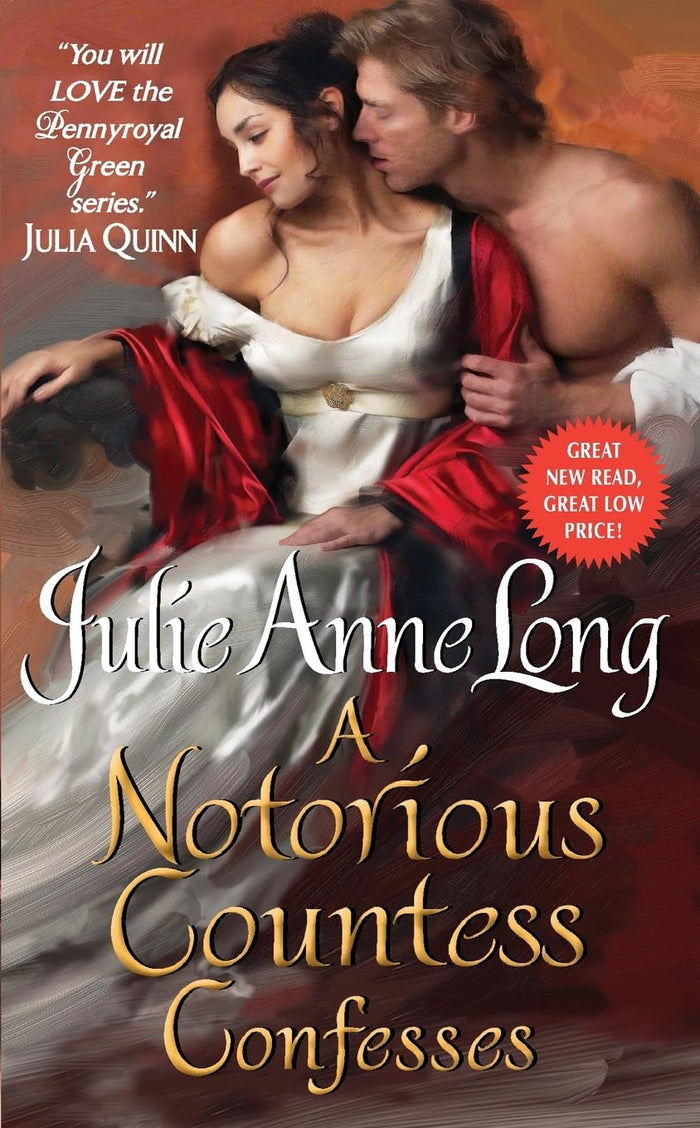 A Notorious Countess Confesses: A Pennyroyal Green Regency Historical Romance Novel by Julie Anne Long - Mass Market Paperback cover