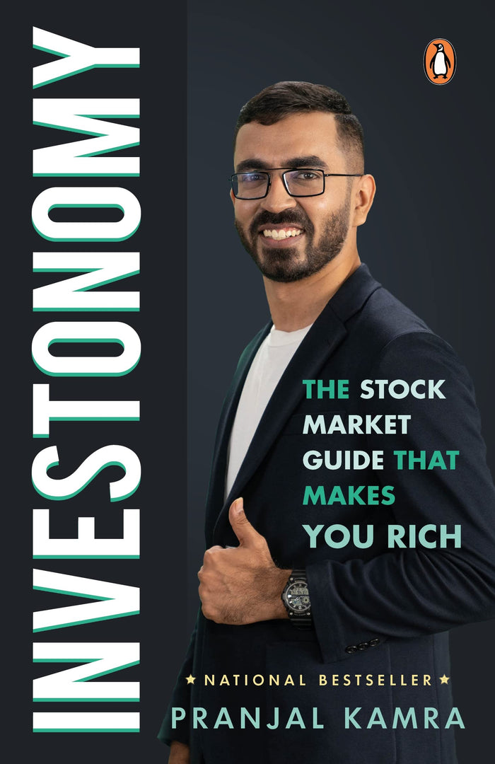 Investonomy: The Stock Market Guide That Makes You Rich by Pranjal Kamra - Paperback cover