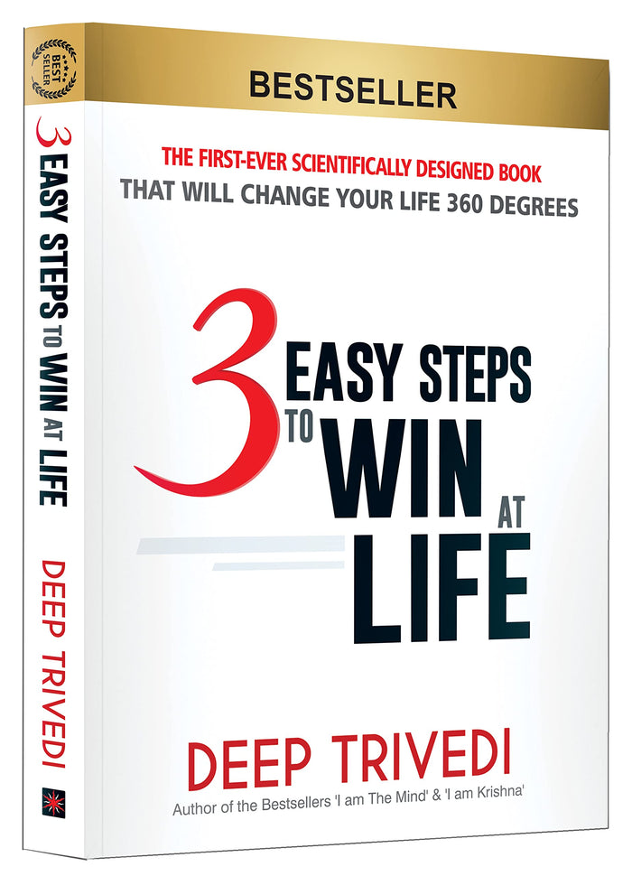 3 Easy Steps to Win at Life by Deep Trivedi - Book cover