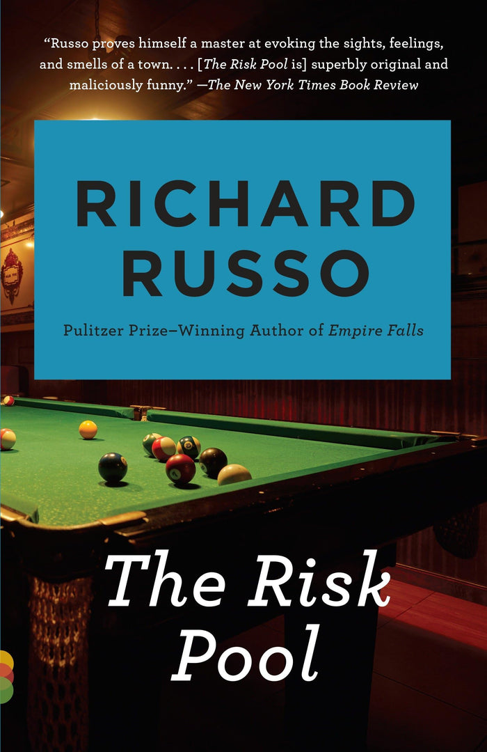 The Risk Pool (Vintage Contemporaries) by Richard Russo - Paperback cover