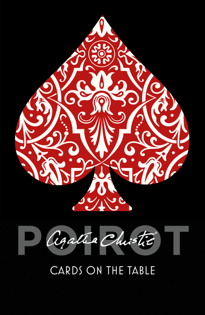 Cards on the Table-poirot by Agatha Christie - Paperback cover
