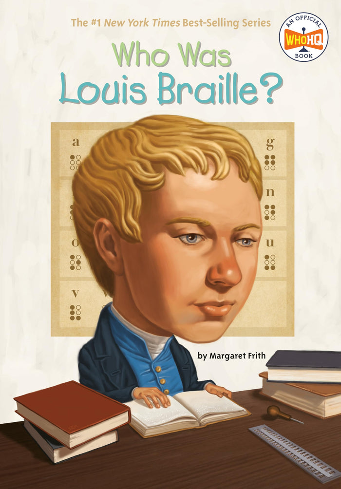 Who Was Louis Braille? by Who HQ - Paperback cover