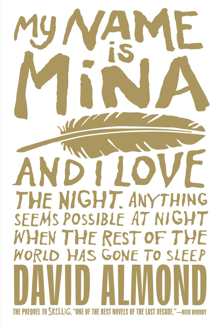 My Name Is Mina (Skellig) by David Almond - Paperback cover