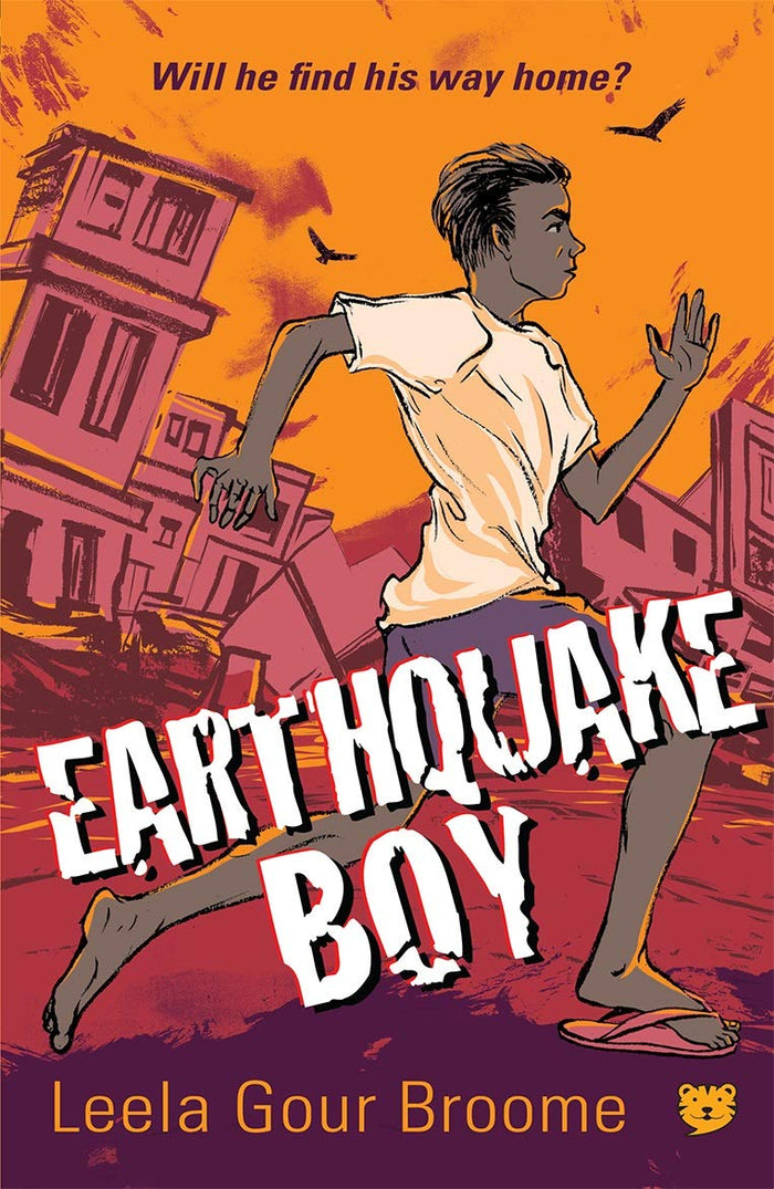 Earthquake Boy by Leela Gour Broome - Paperback cover