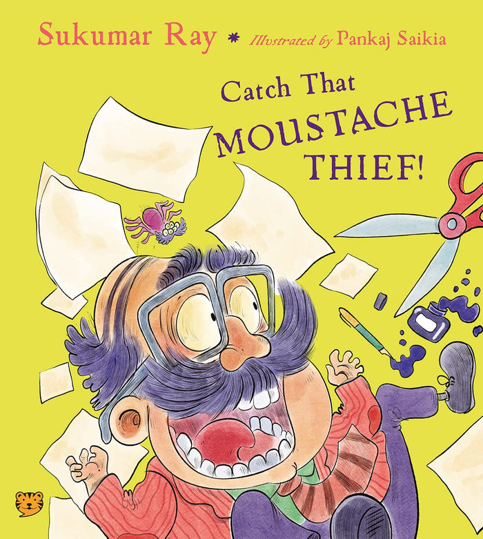 Catch that Moustache Thief! by Sukumar Ray - Paperback cover