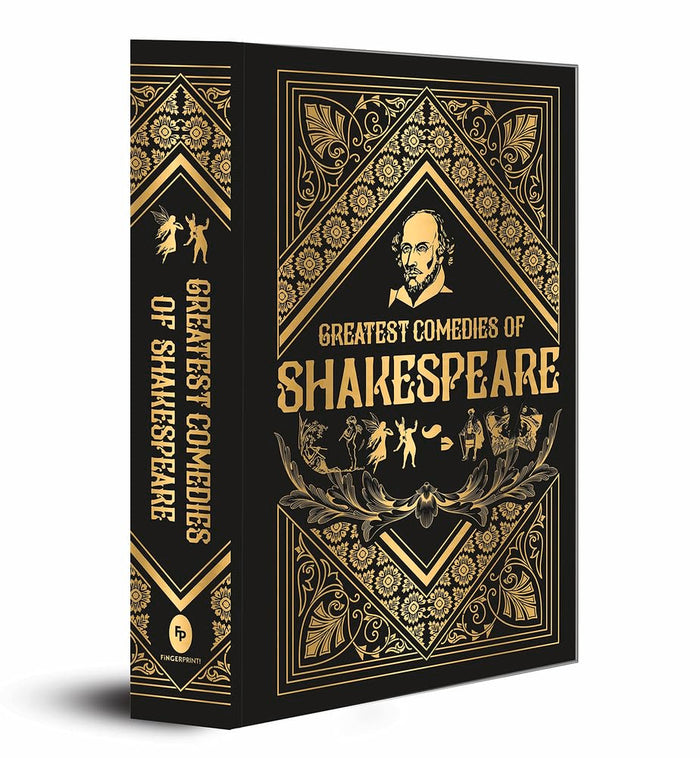 Greatest Comedies of Shakespeare (Deluxe Hardbound Edition) by William Shakespeare - Hardcover cover