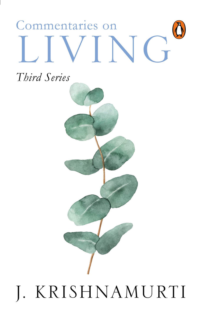 Commentaries on Living: Third Series by J. Krishnamurti - Paperback cover