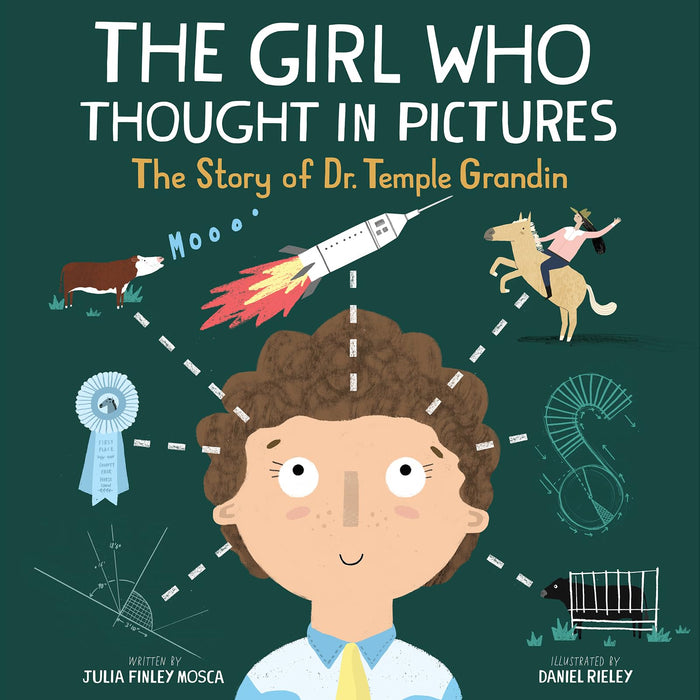 The Girl Who Thought in Pictures: The Story of Dr. Temple Grandin (Amazing Scientists, 1) by Julia Finley Mosca - Paperback cover