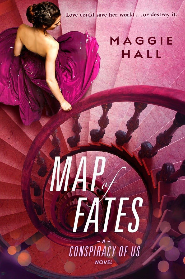 Map of Fates (Conspiracy of Us) by Maggie Hall - Hardcover cover
