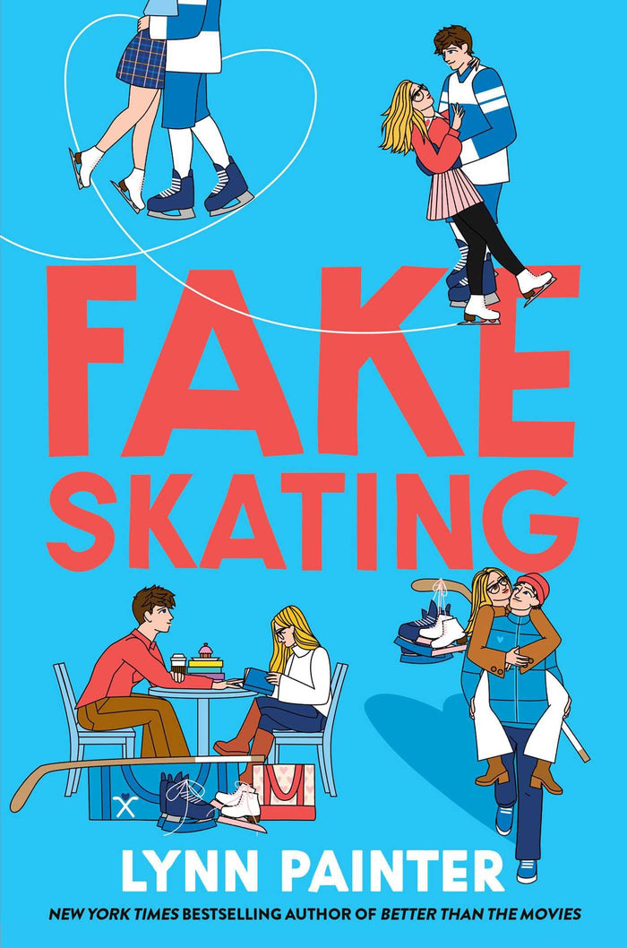 Fake skating by Lynn Painter - Paperback cover