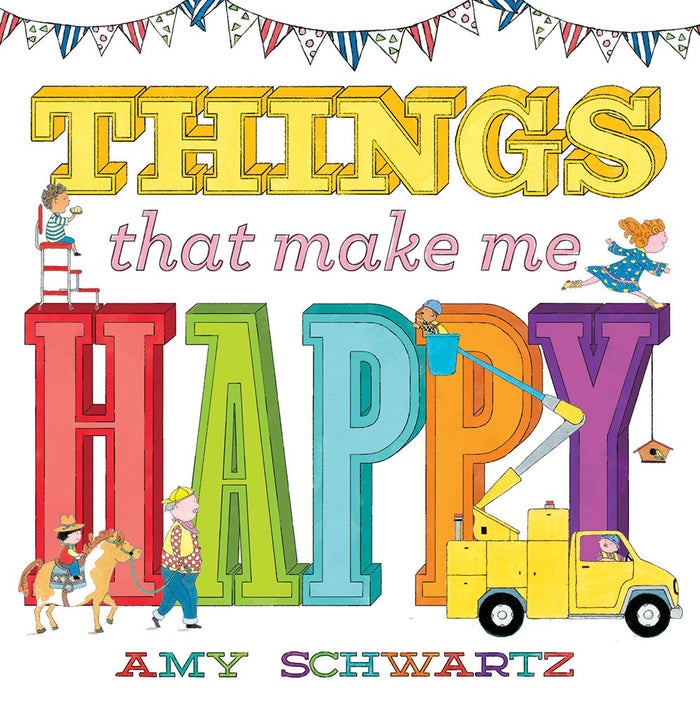 Things That Make Me Happy (100 Things) by Amy Schwartz - Board Book cover