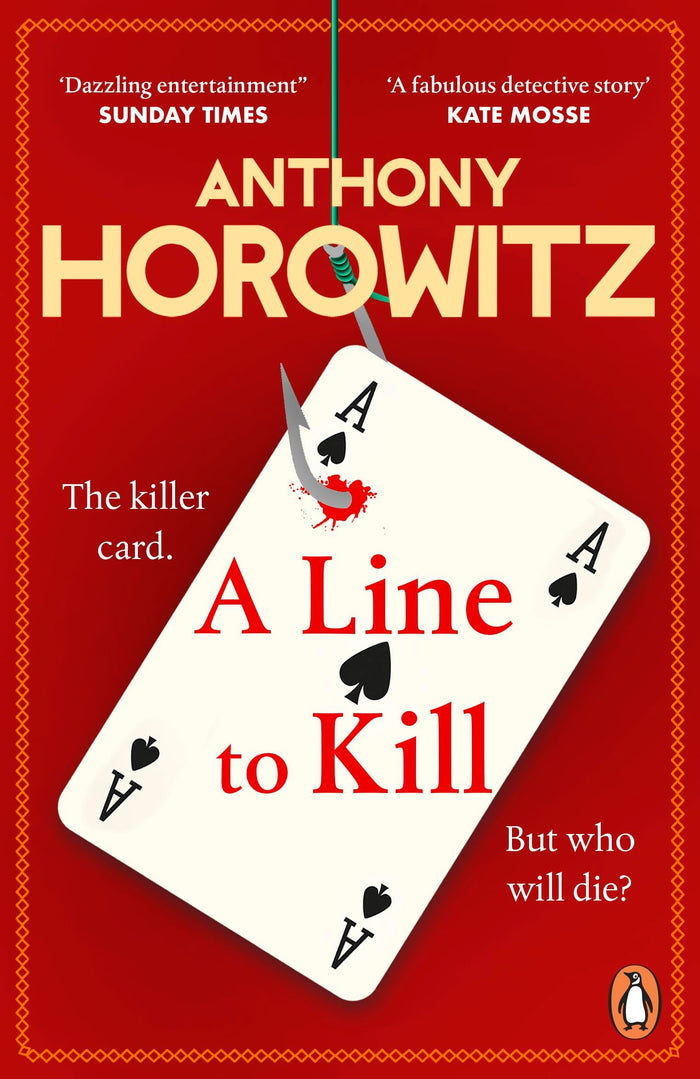A Line to Kill: a locked room mystery from the Sunday Times bestselling author (Hawthorne) by HOROWITZ Anthony - Paperback cover