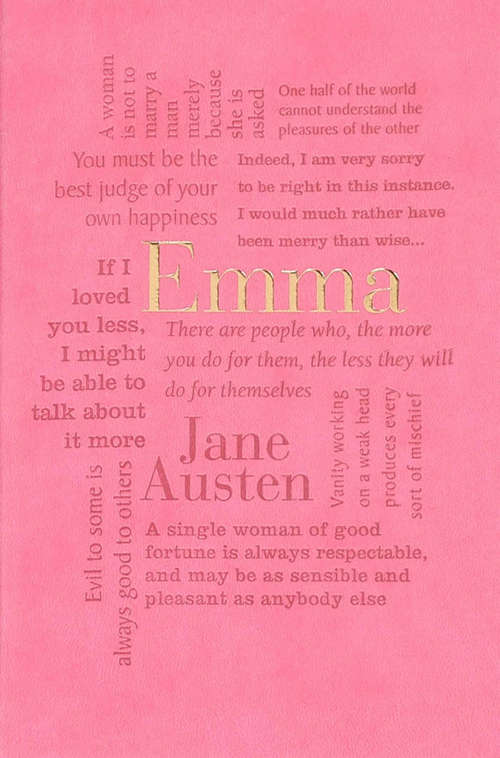 Emma (Word Cloud Classics) by Jane Austen - Paperback cover