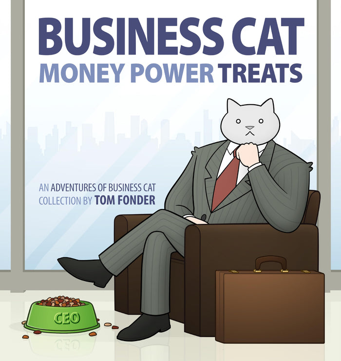 Business Cat: Money, Power, Treats by Tom Fonder - Paperback cover
