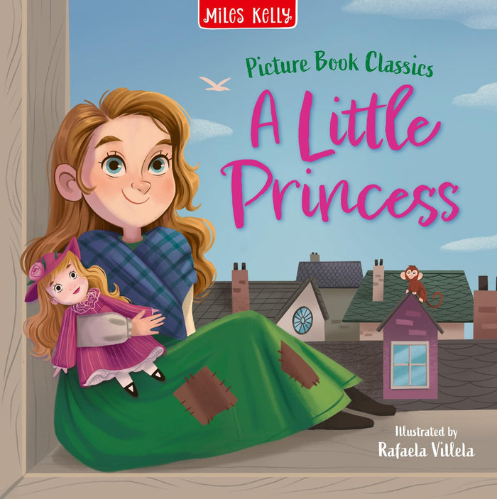 A Little Princess: A Literary Classic Children's Book with Stunning Illustrations (Picture Book Classics) by Miles Kelly - Paperback cover