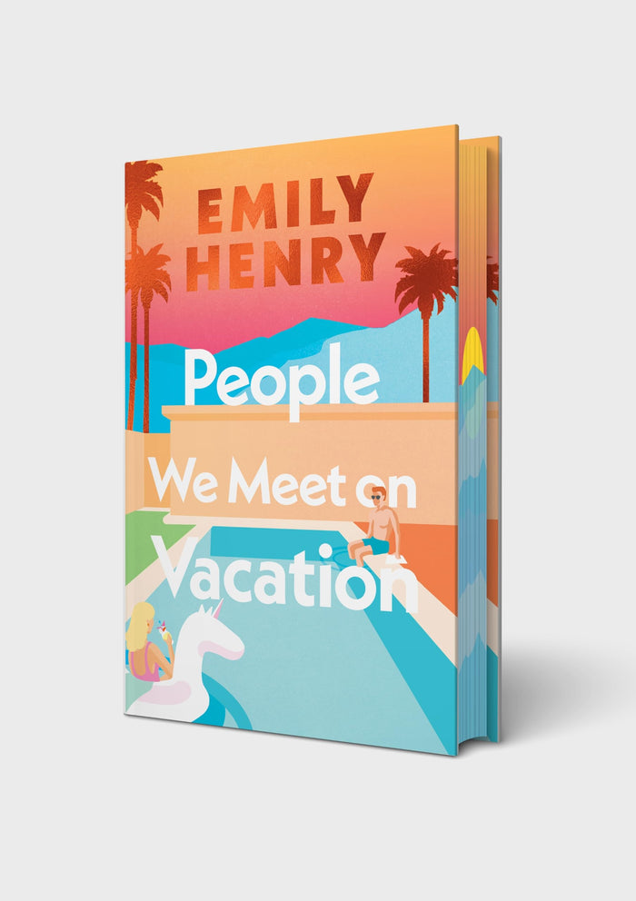 People We Meet On Vacation: The special sprayed-edge edition of the bestselling romance by Emily Henry - Hardcover cover
