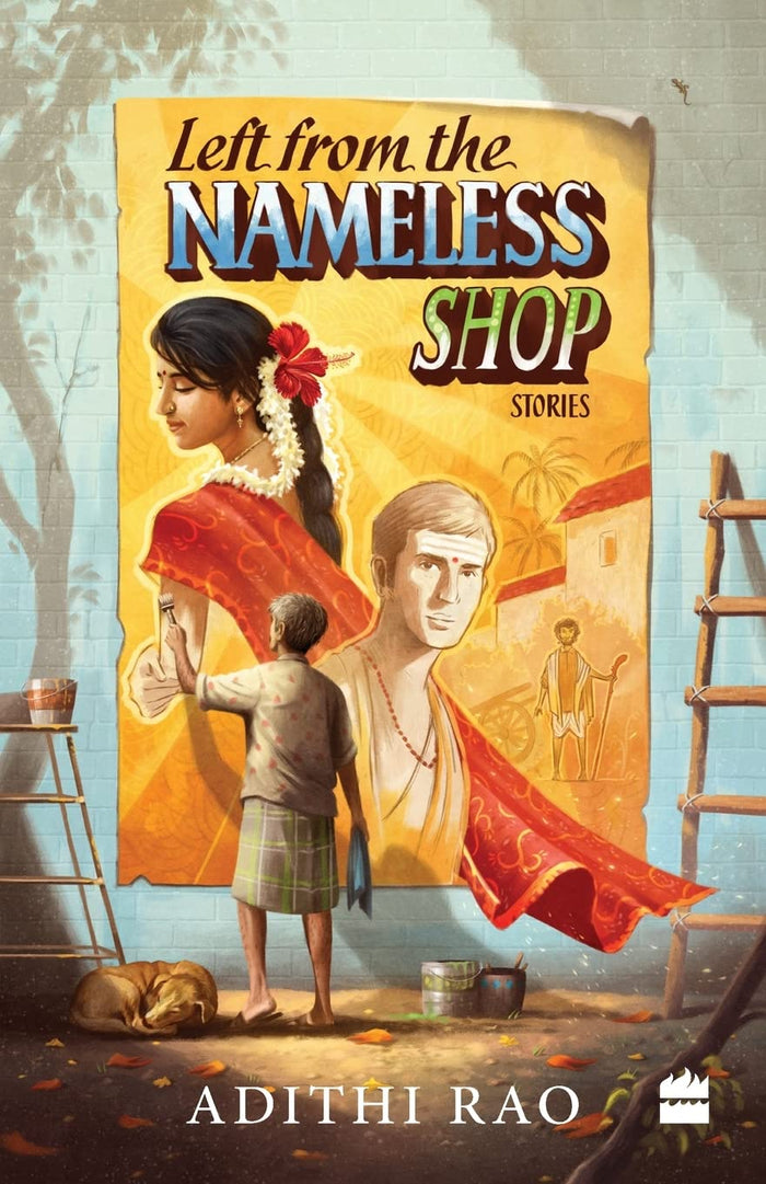 Left from the Nameless Shop by Adithi Rao - Paperback cover
