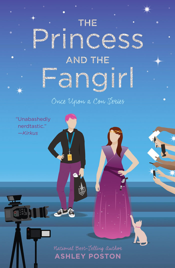 The Princess and the Fangirl (Once Upon a Con) by Ashley Poston - Paperback cover