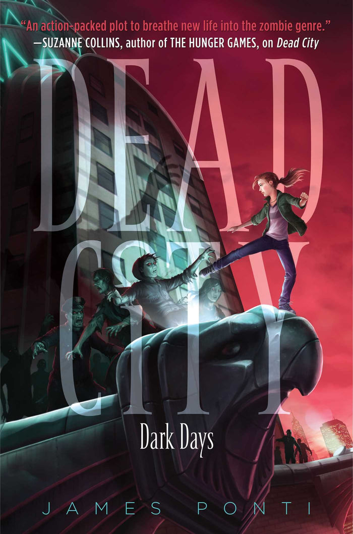 Dark Days (Dead City) by James Ponti - Paperback cover