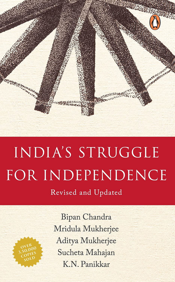 India's Struggle for Independence by Bipan Chandra - Paperback cover