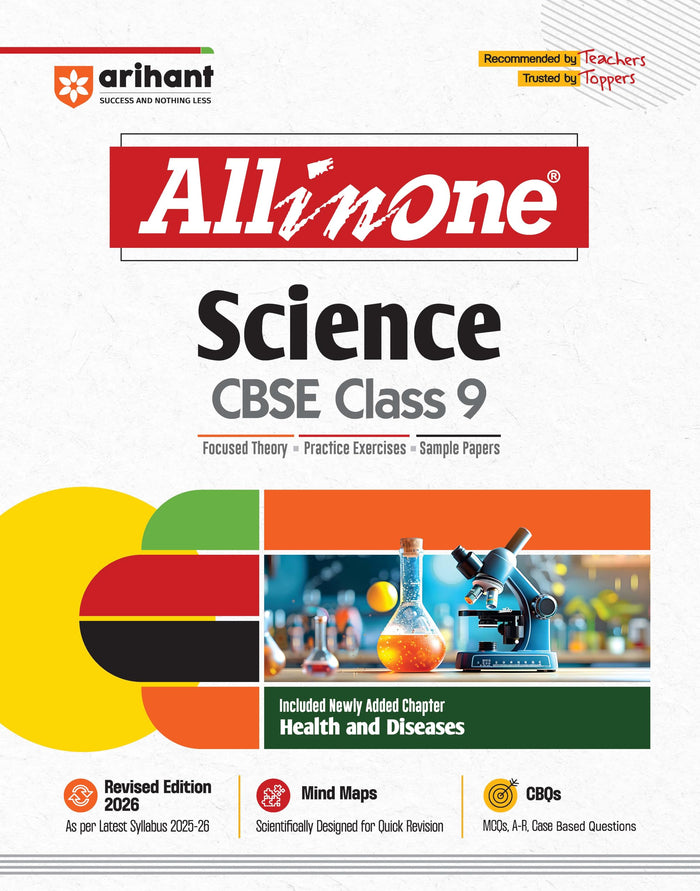 AIO CBSE Science 9th (E) by Gupta, Heena Sharma Shubhankar Vats R - Paperback cover