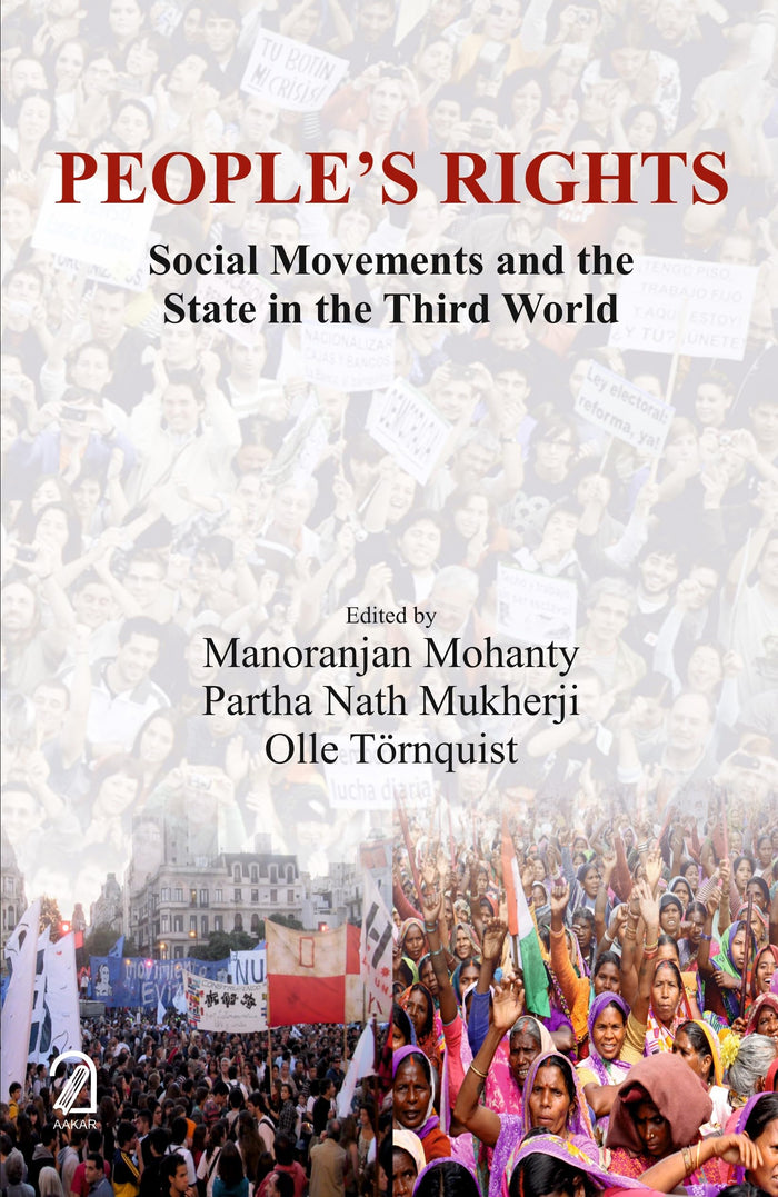 AAKAR BOOKS People's Rights: Social Movements and the State in the Third World by Manoranjan Mohanty, Partha Nath Mukherji, Olle Törnquist - Paperback cover