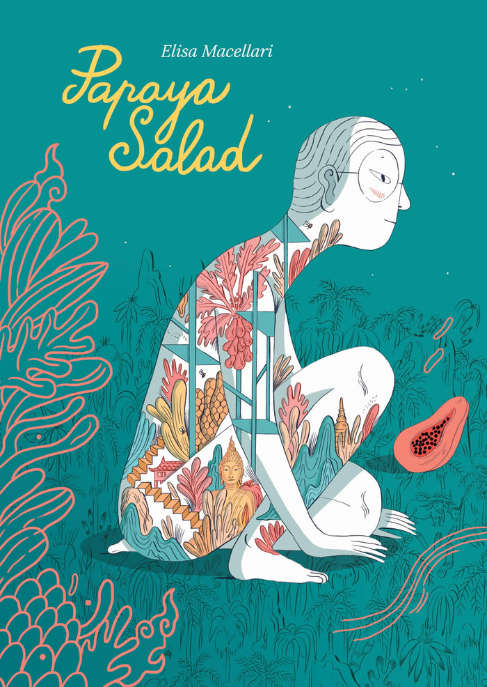 Papaya Salad by Elisa Macellari - Hardcover cover