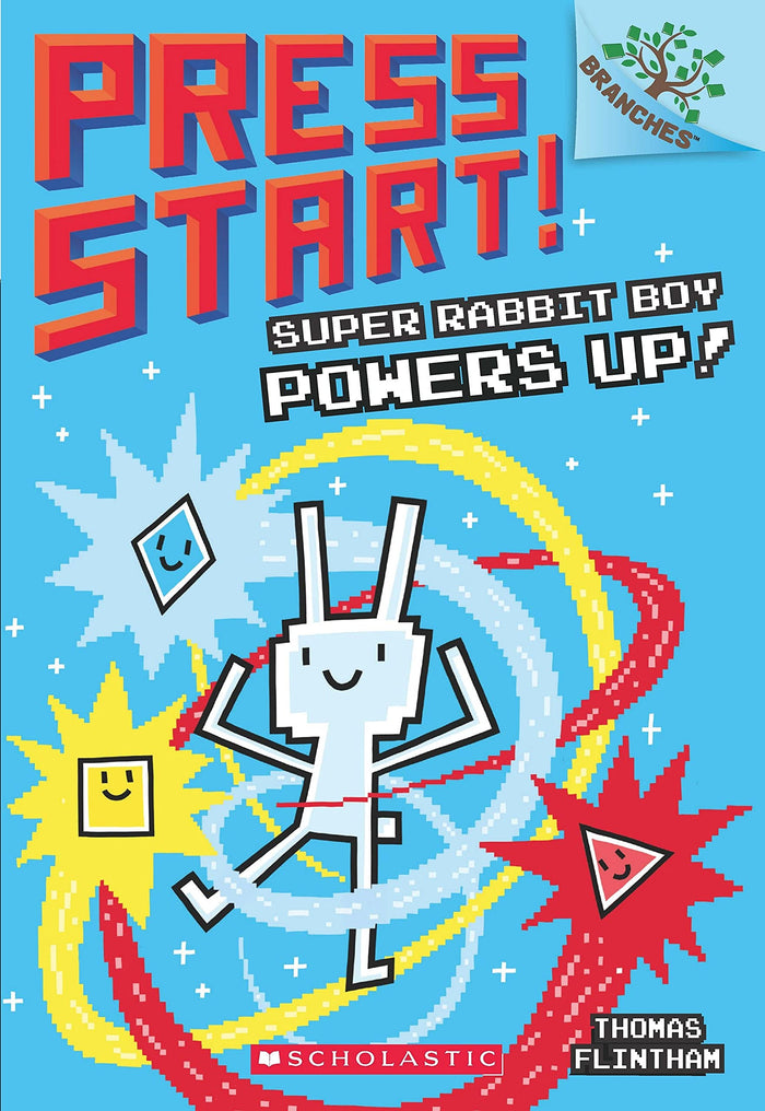 Press Start! #2: Super Rabbit Boy Powers Up! by Thomas Flintham - Paperback cover