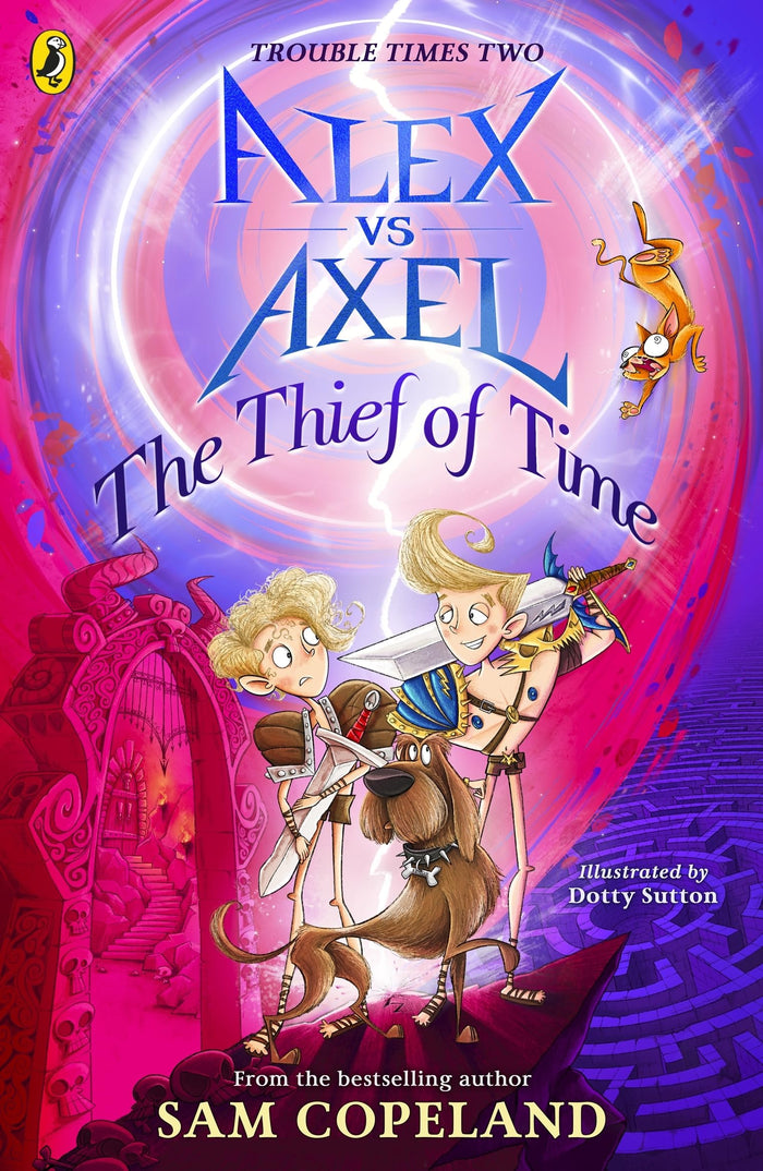 Alex Vs Axel: The Thief of Time by Sam Copeland - Paperback cover